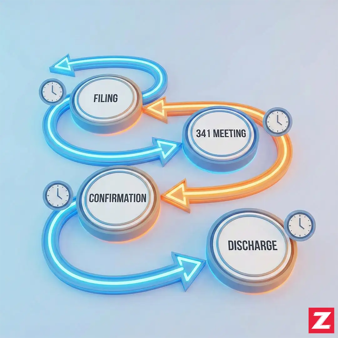 bankruptcy case timeline