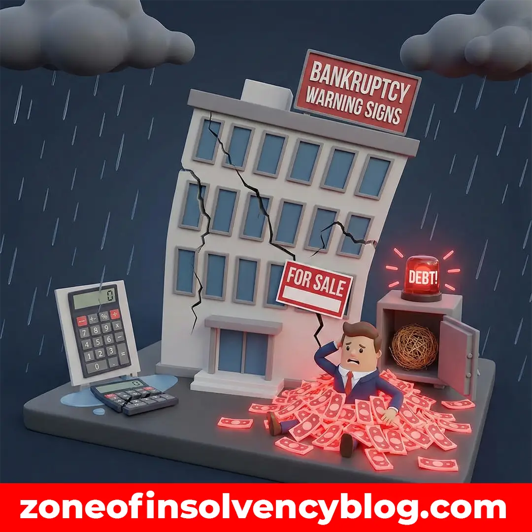 bankruptcy warning signs