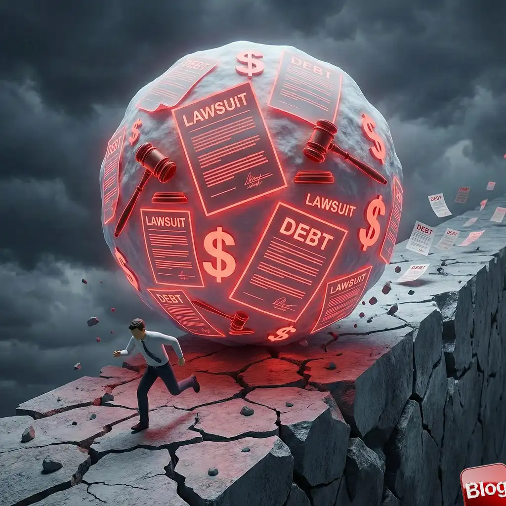 lawsuit debt accumulation