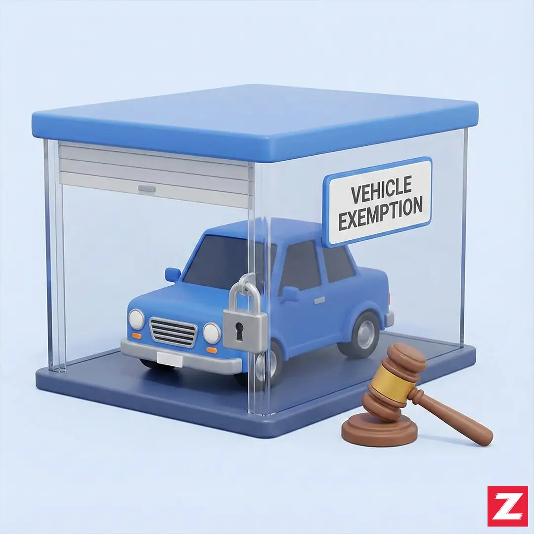 vehicle exemption bankruptcy