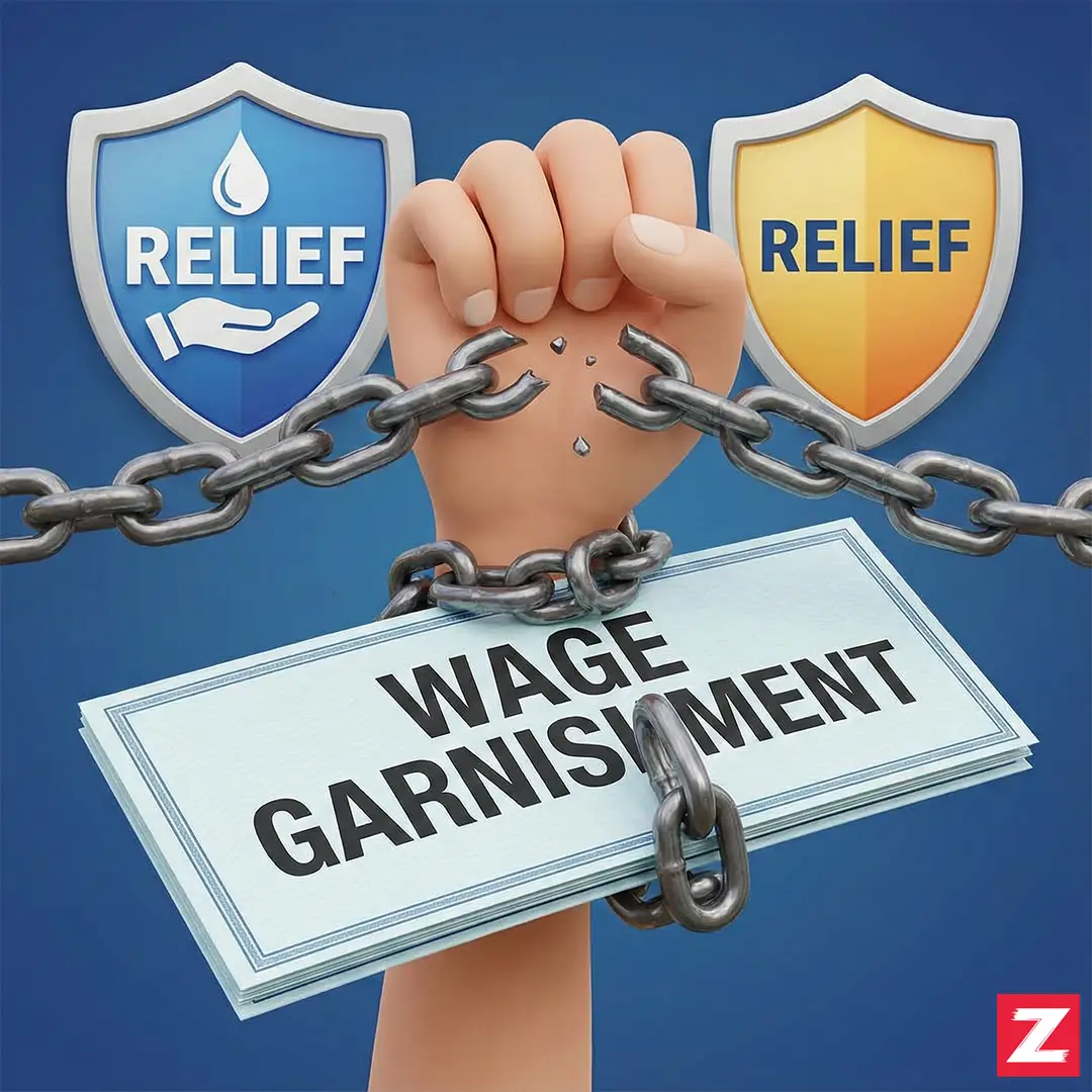 wage garnishment relief
